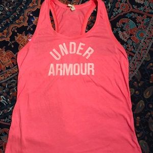 Pink Under Armor tank top